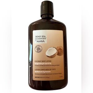 Dead Sea Essentials By AHAVA Coconut Body Lotion 17 Fl Oz Hydrating Moisturizing